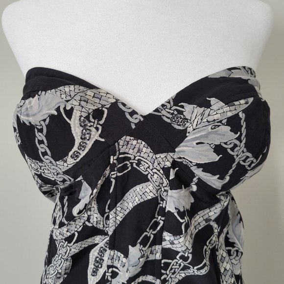 Classic Little Joe (Australian Designer) Strapless Midi Cocktail Dress. Size L. - Picture 2 of 6